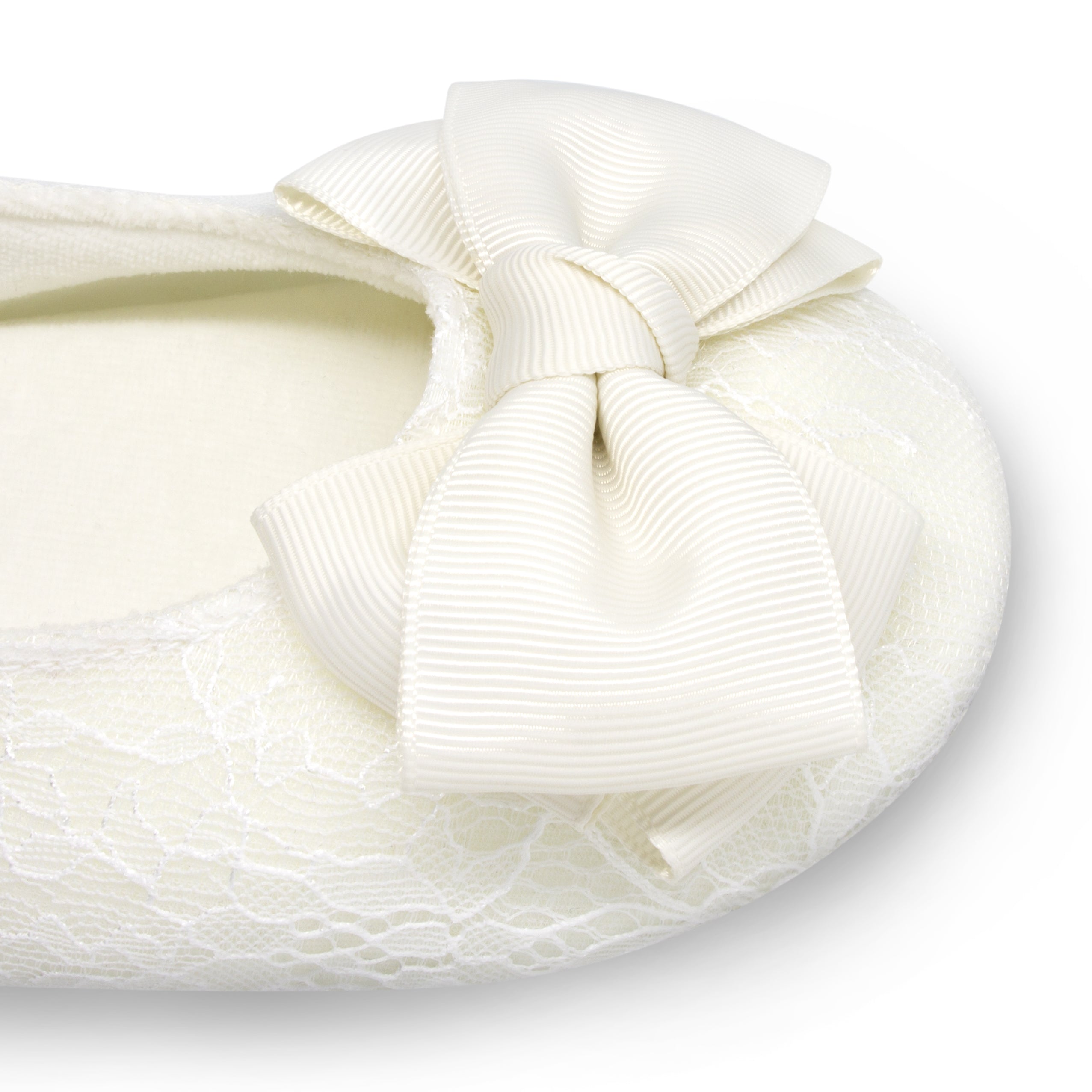 Ivory Lace Wedding Shoes