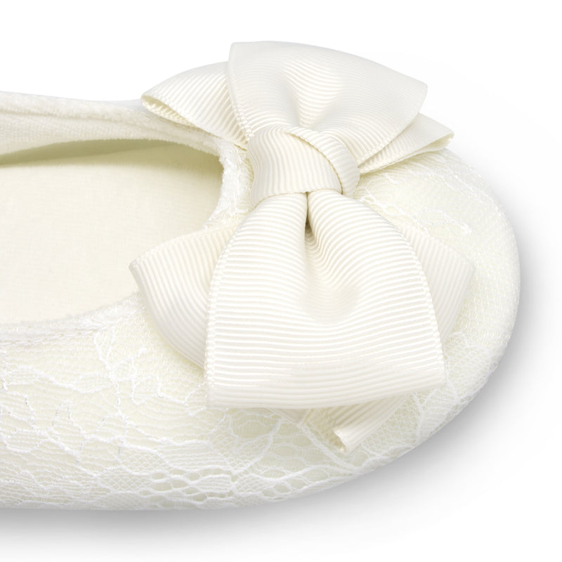 Ivory Lace Wedding Shoes 