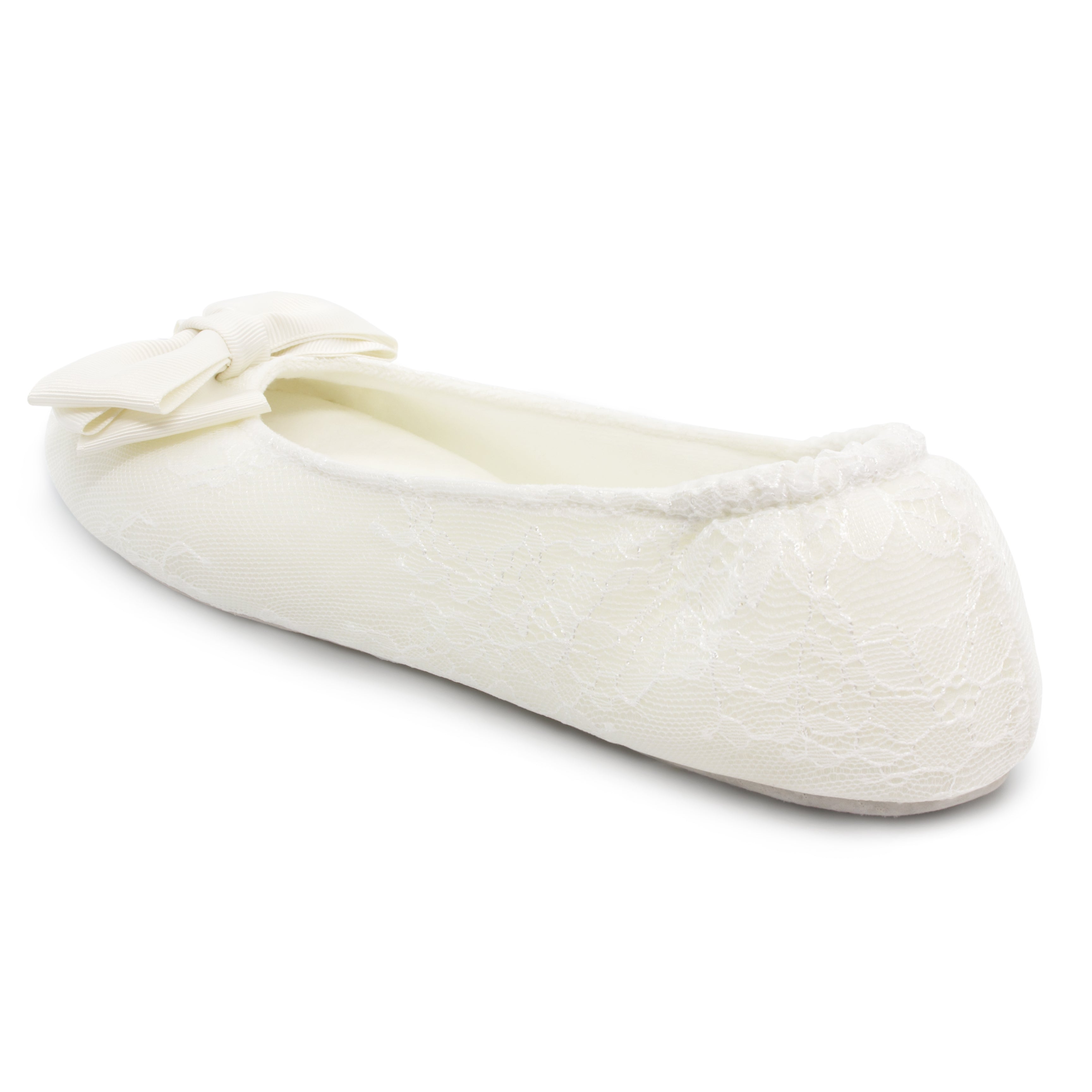 Ivory Lace Wedding Shoes