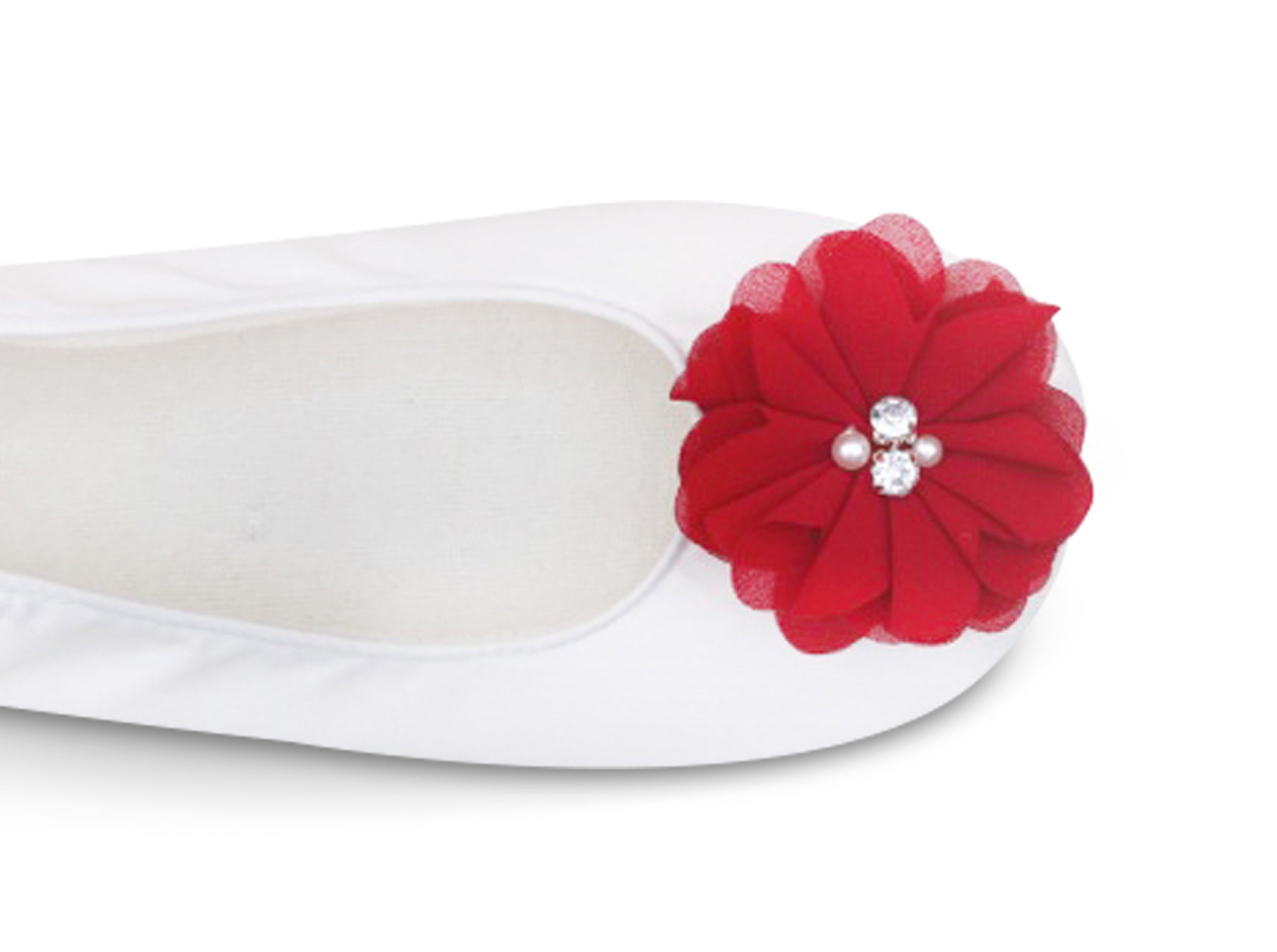 Ruby Bridesmaid Slippers