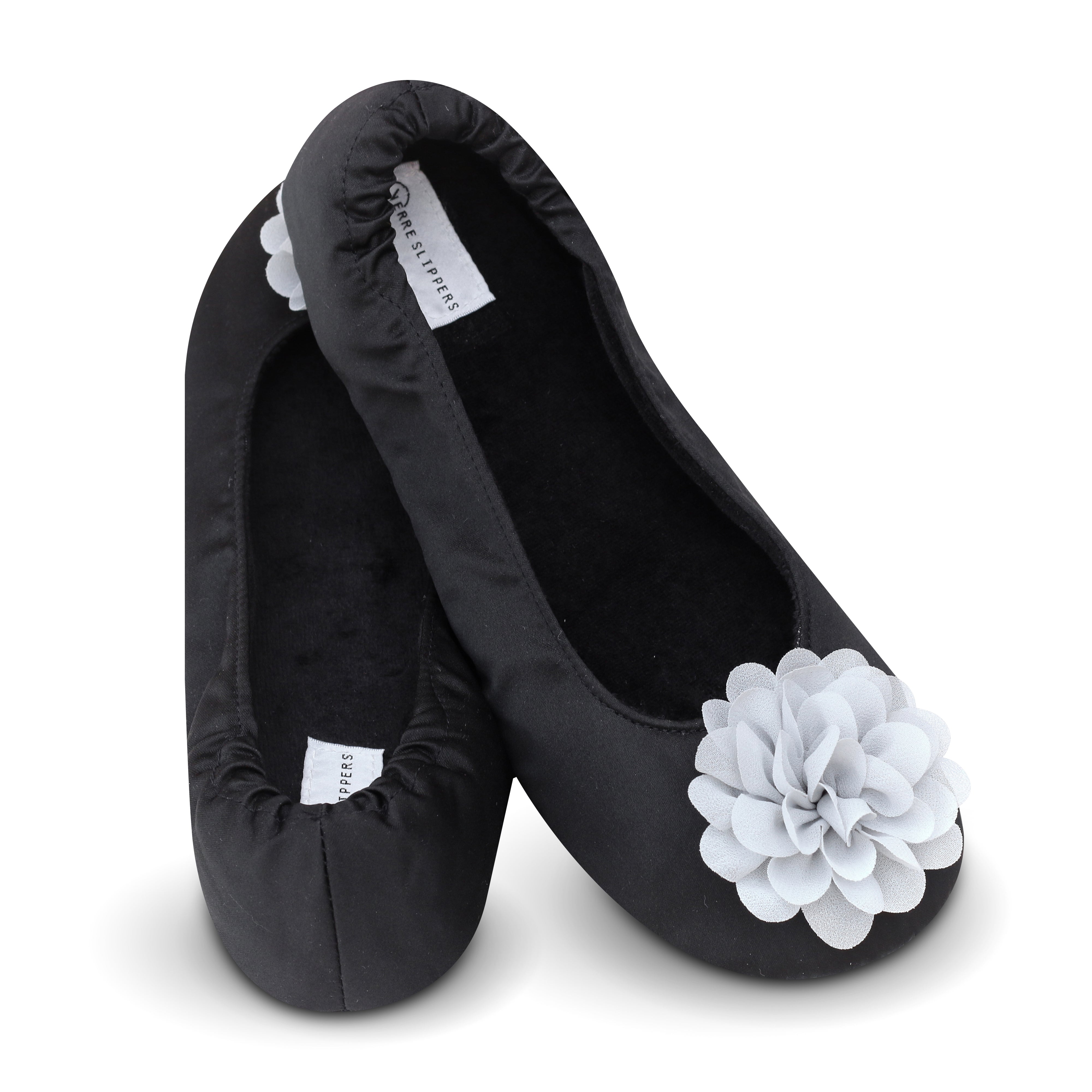 Gray Bridesmaid Slippers