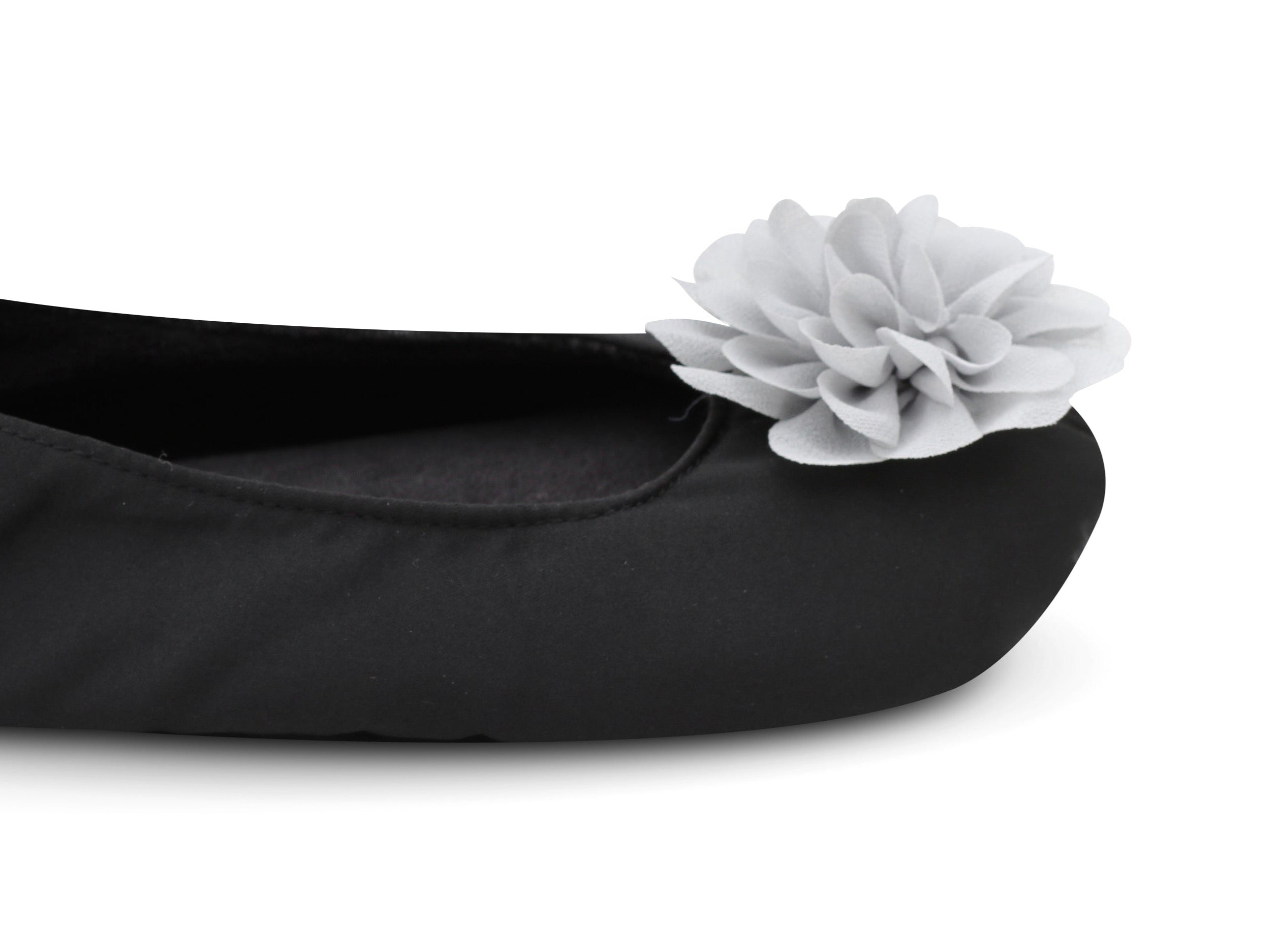 Gray Bridesmaid Slippers
