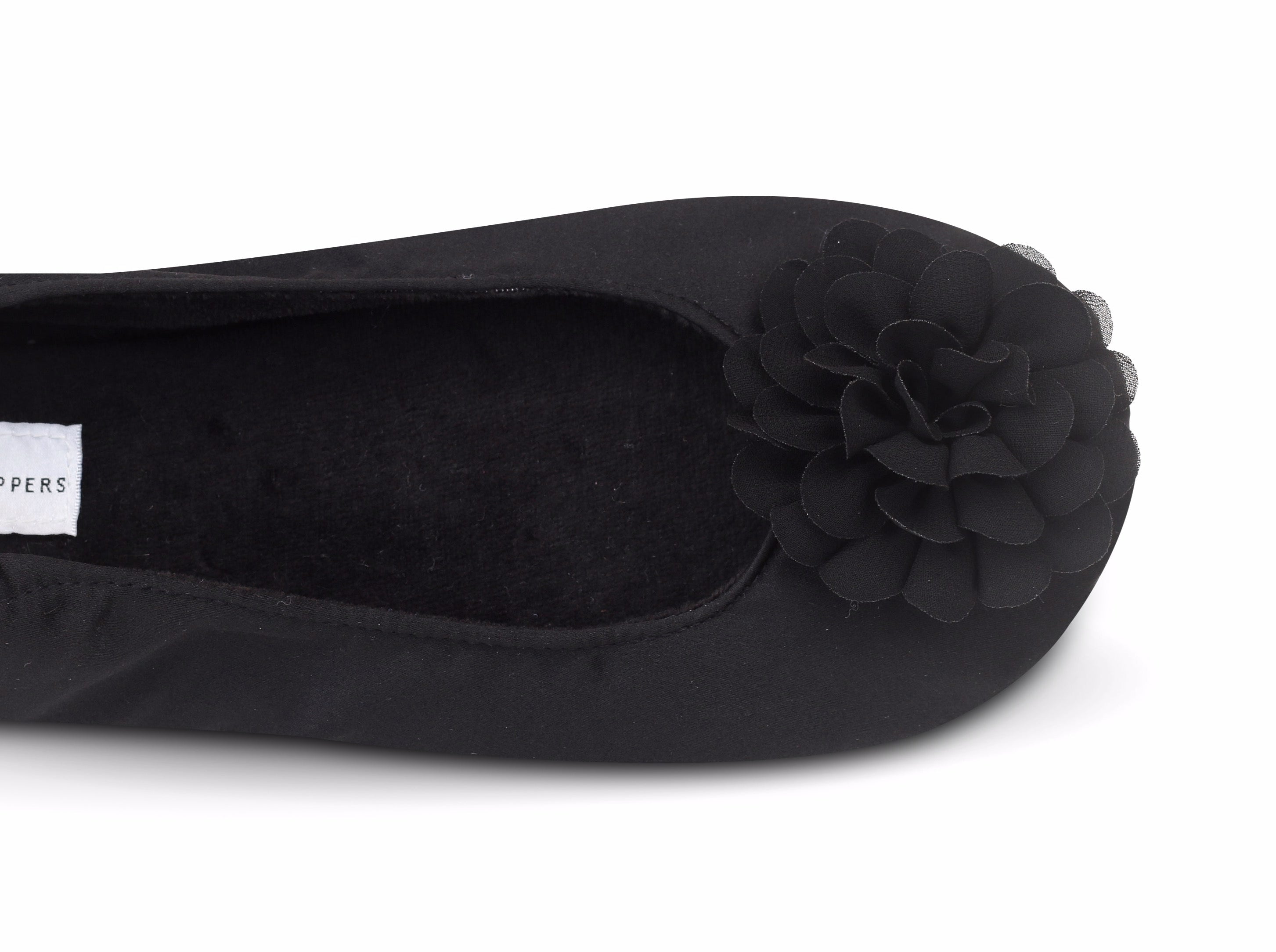 Satin Ballerina Slippers
