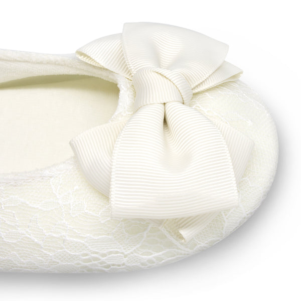 Ivory Lace Wedding Shoes 