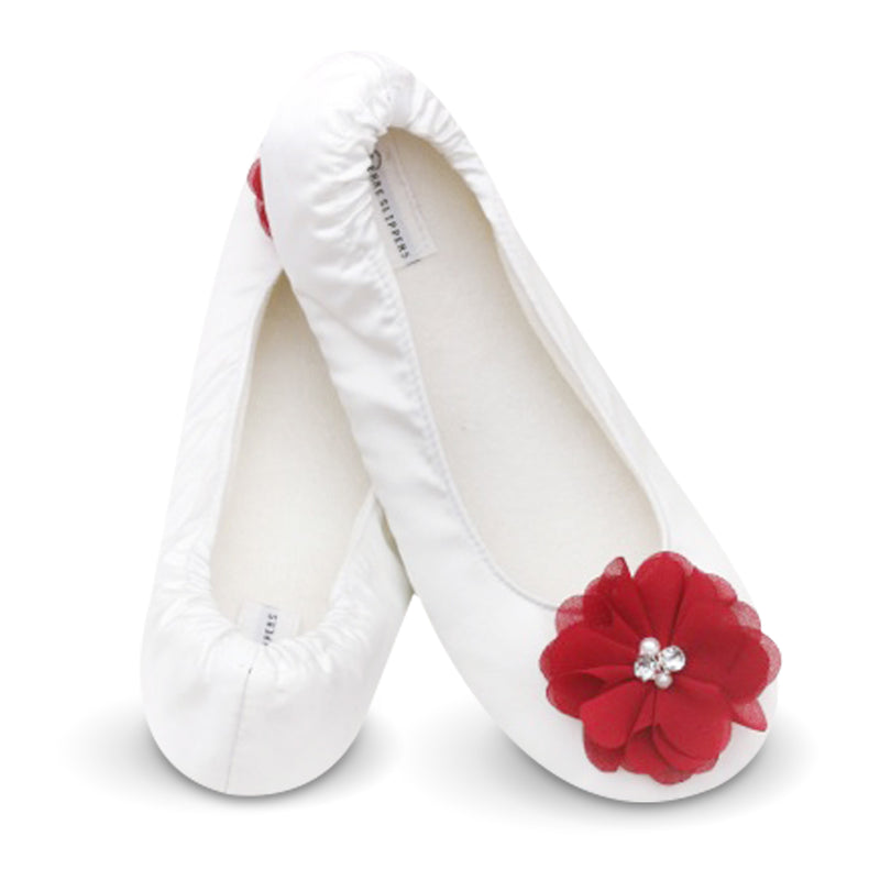 Ruby Bridesmaid Slippers 