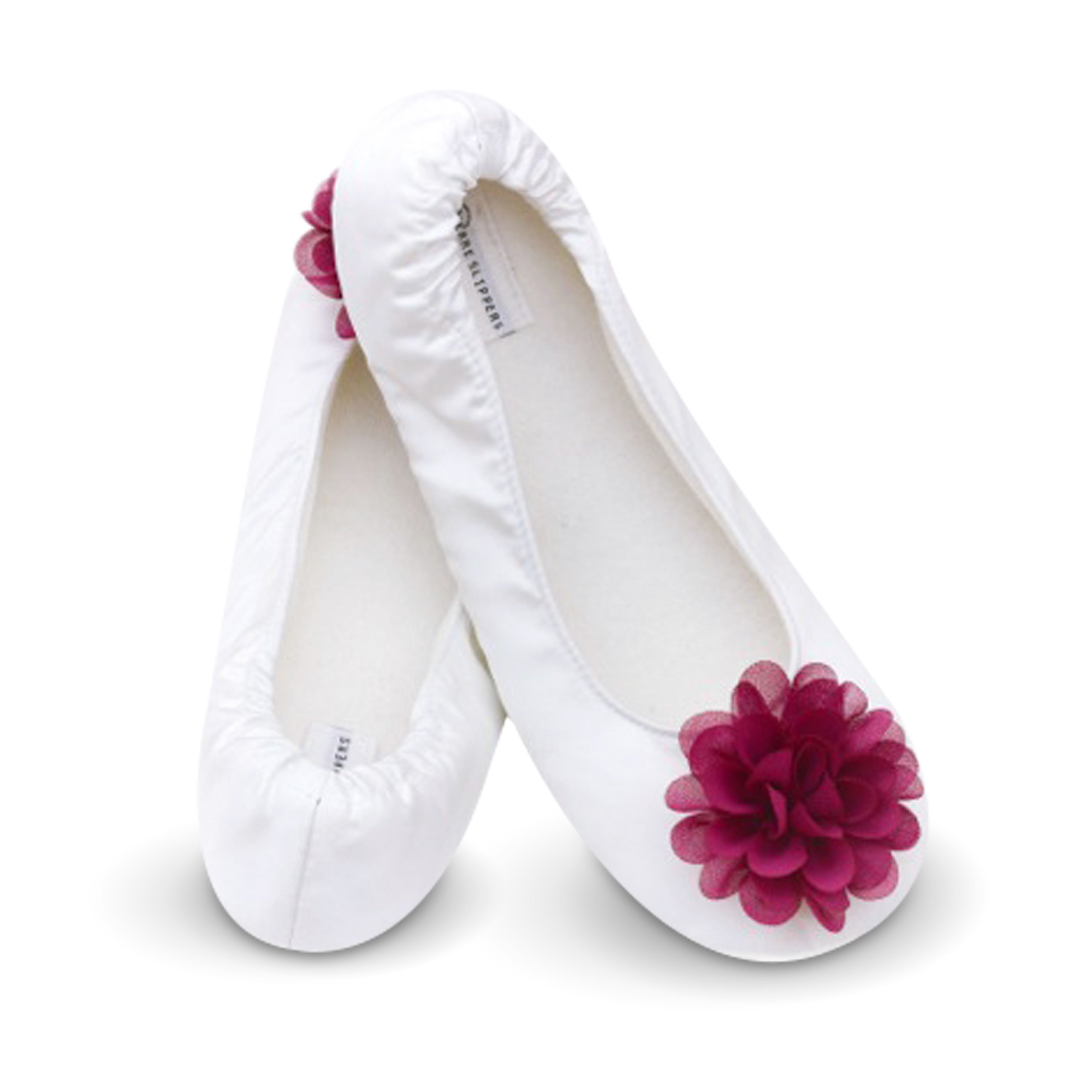 Plum Bridesmaid Slippers 