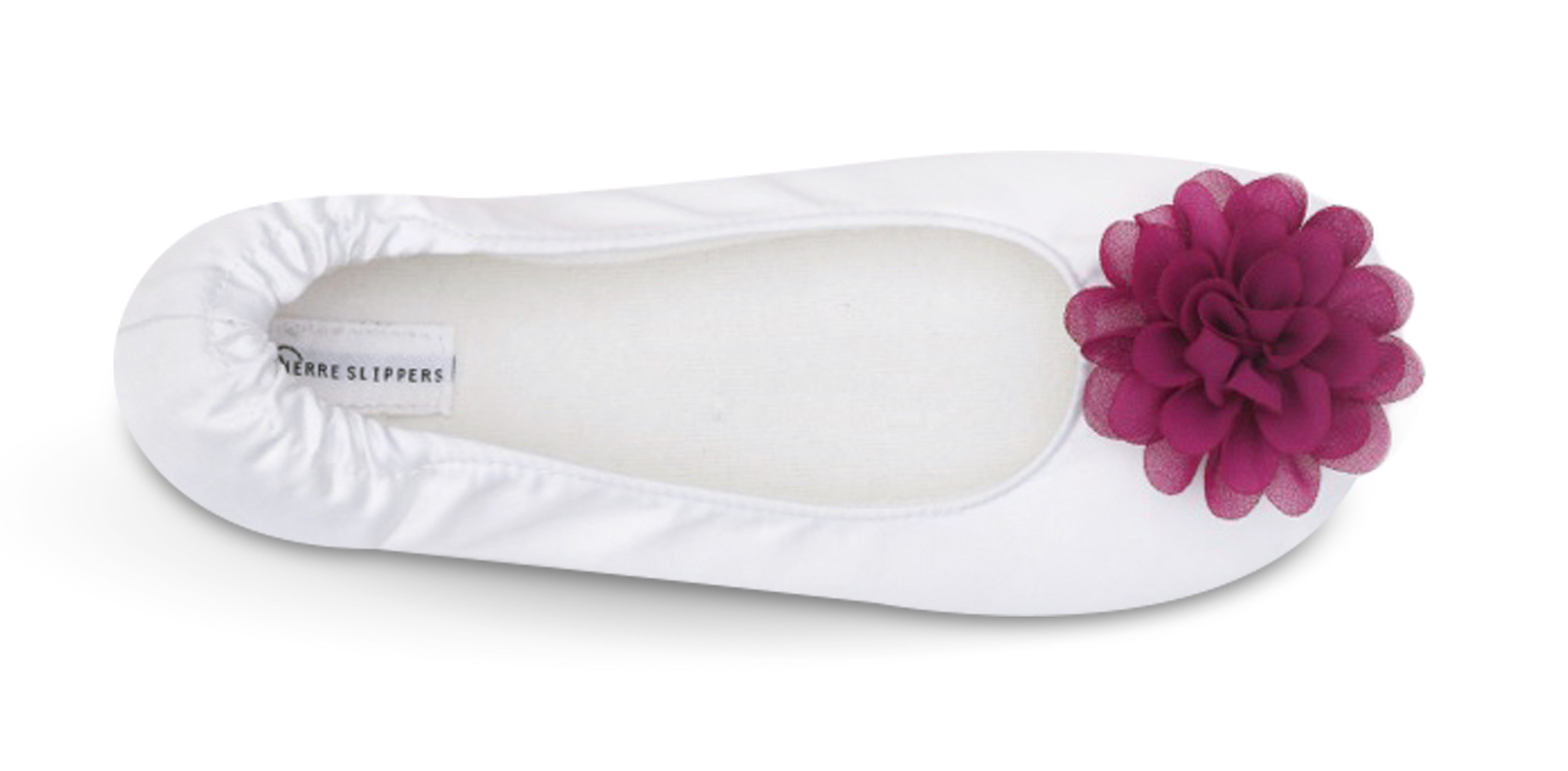 Plum Bridesmaid Slippers 