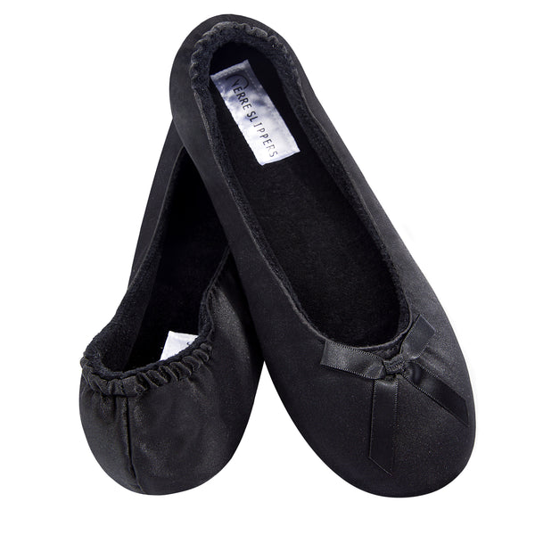 Black Ballet Slippers 